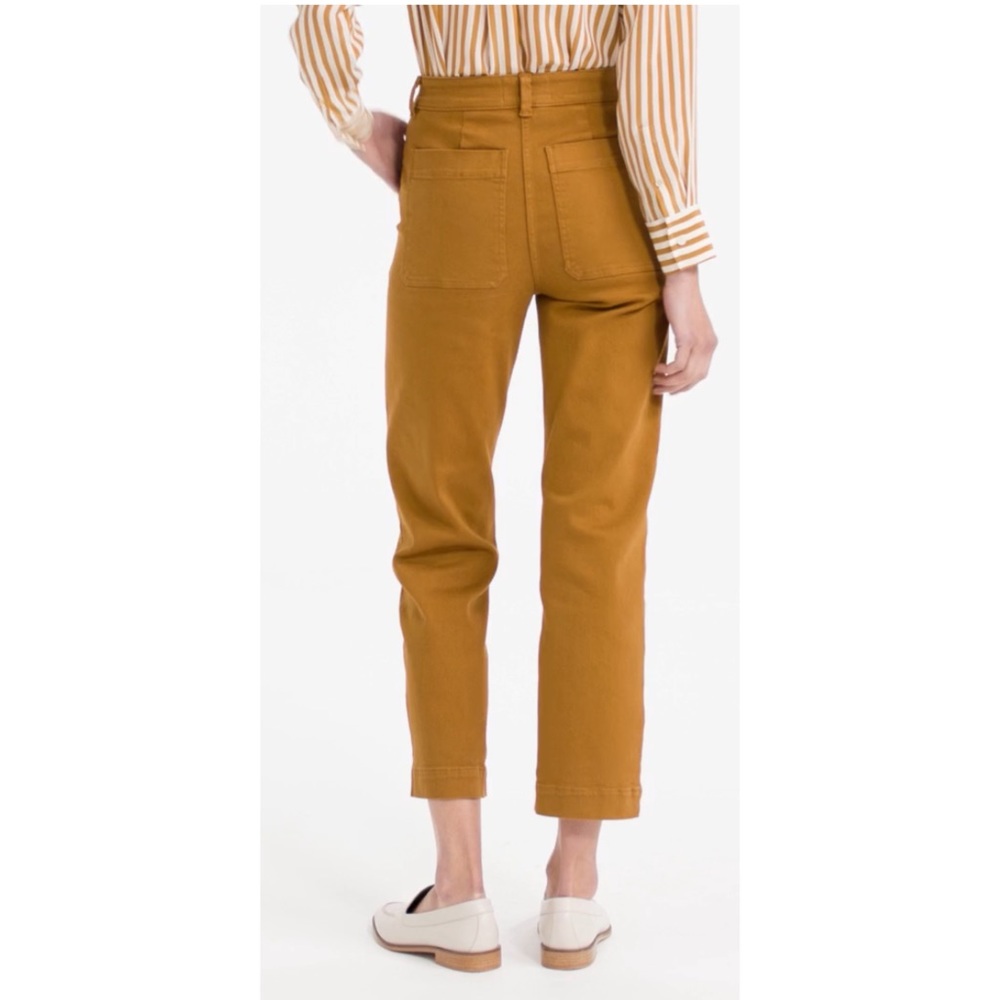 Everlane cropped straight leg jeans 8